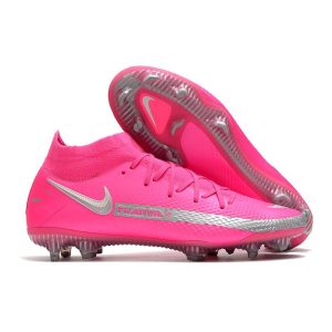 Kopačky Pánské Nike Phantom Generative Texture Elite DF FG Pink Stříbrný